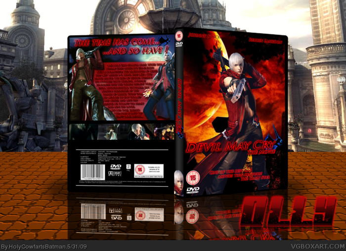 Devil May Cry: The Movie box art cover