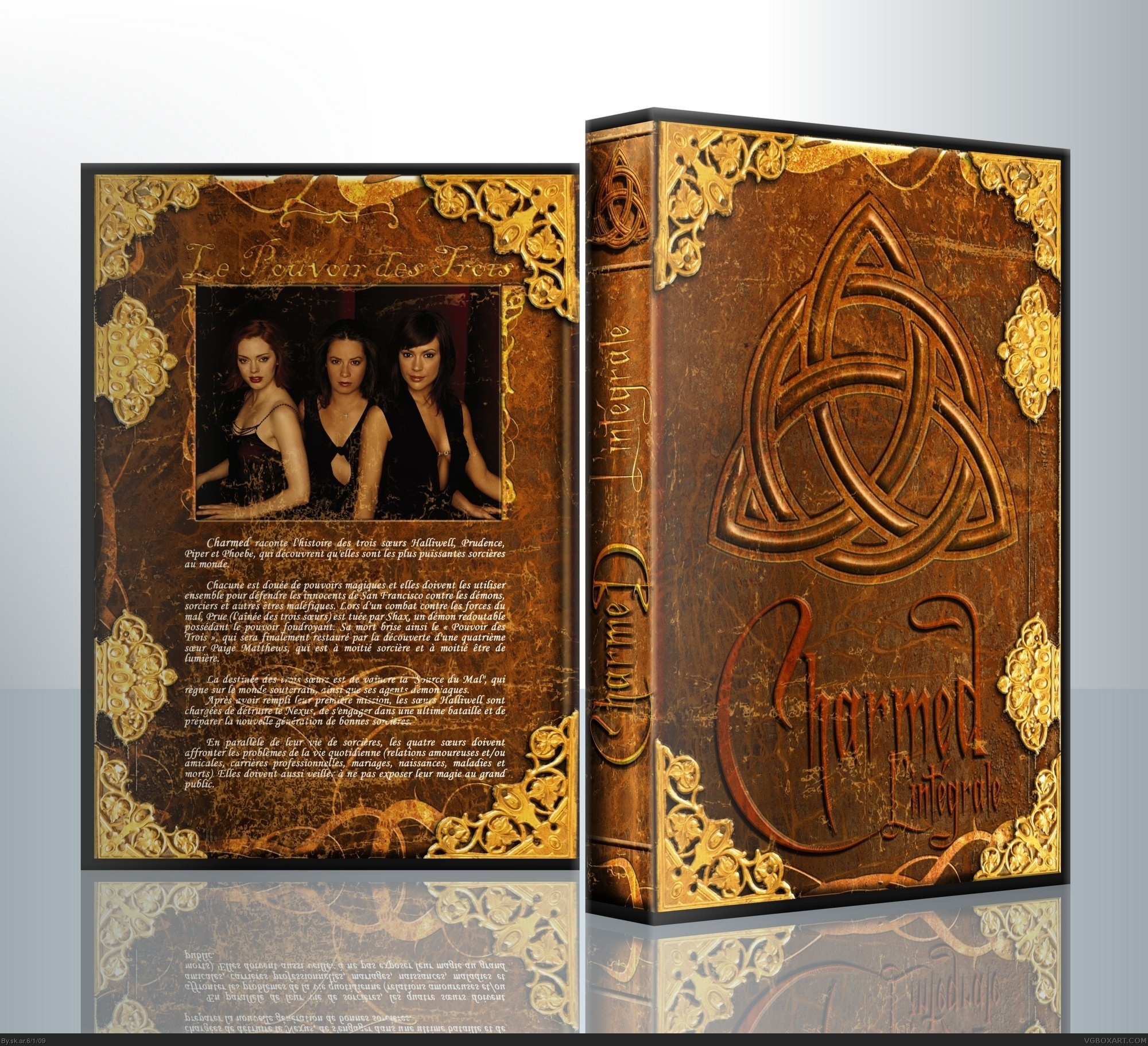Charmed box cover