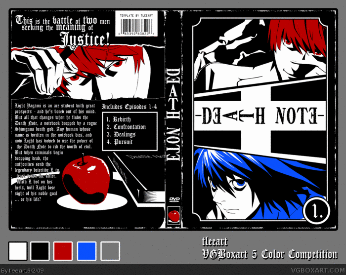 Death Note (Anime) box art cover