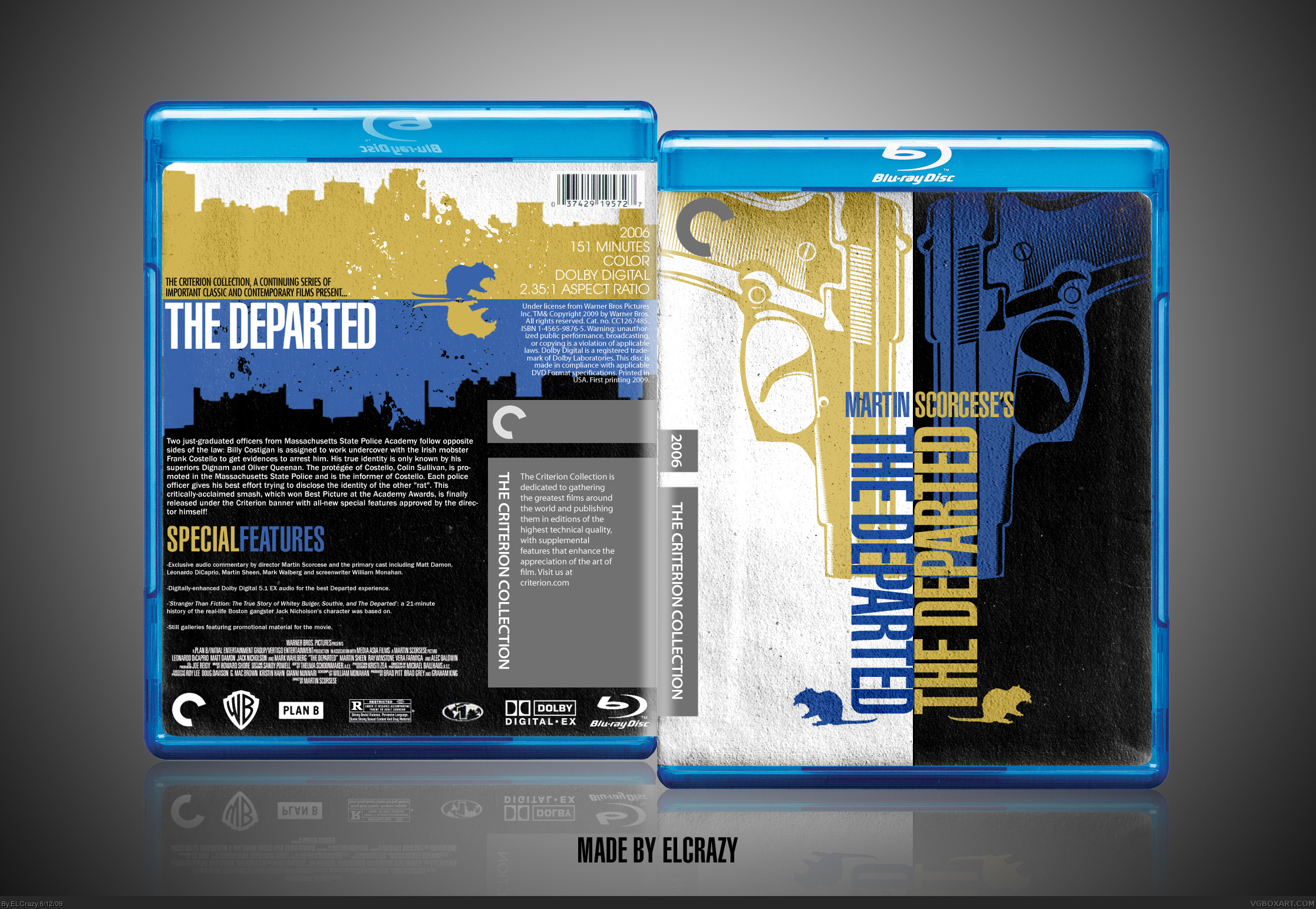 The Departed box cover