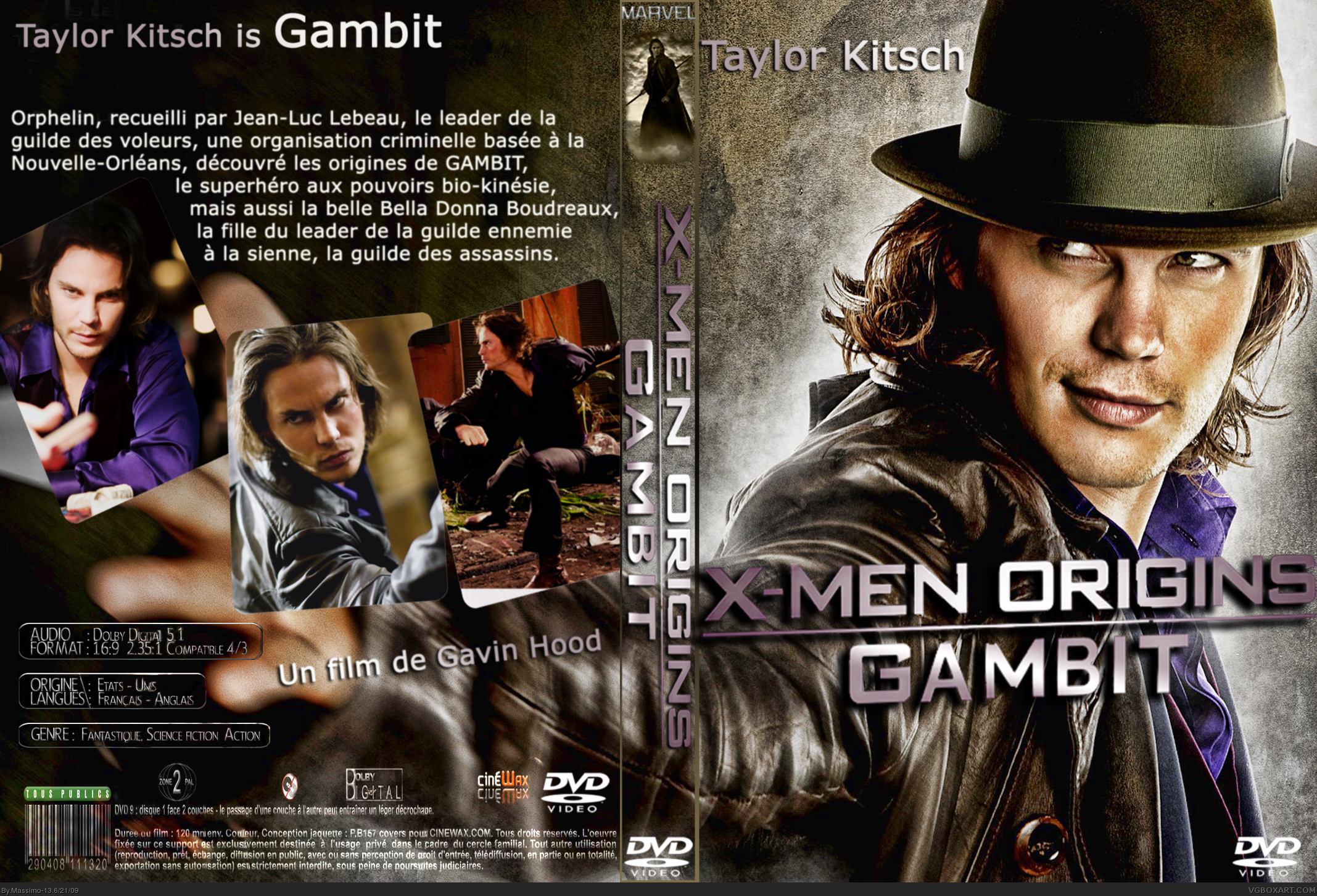 X-Men Origins: Gambit box cover