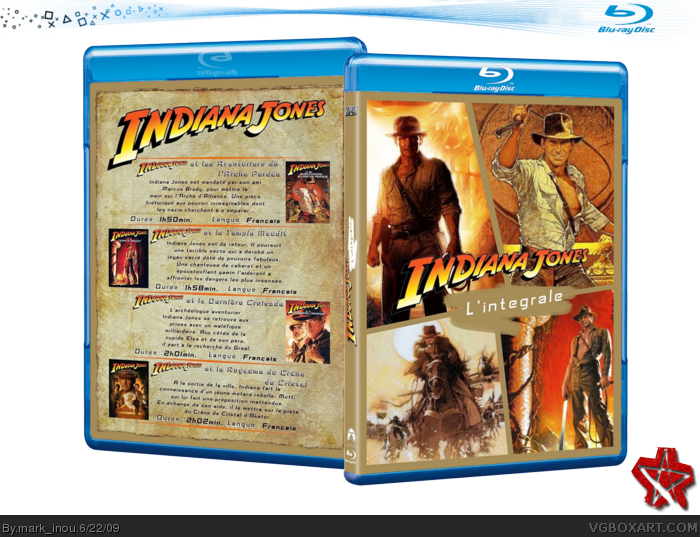 Indiana Jones: The Complete Collection box art cover