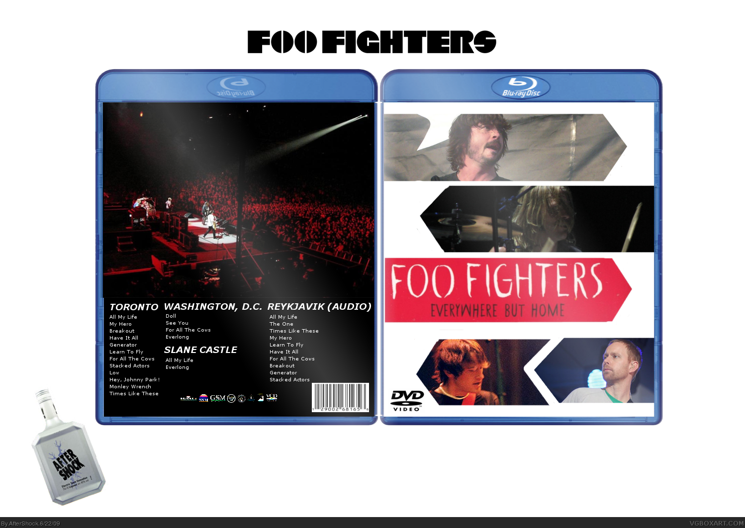 Foo Fighters - Everywhere But Home box cover
