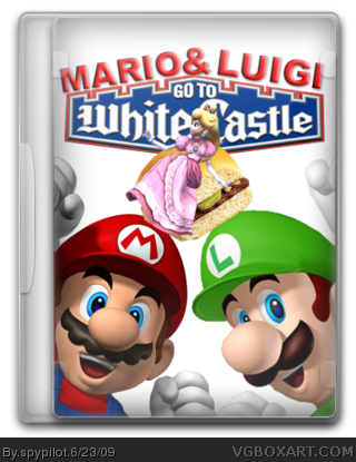 Mario and Luigi Go To White Castle box cover
