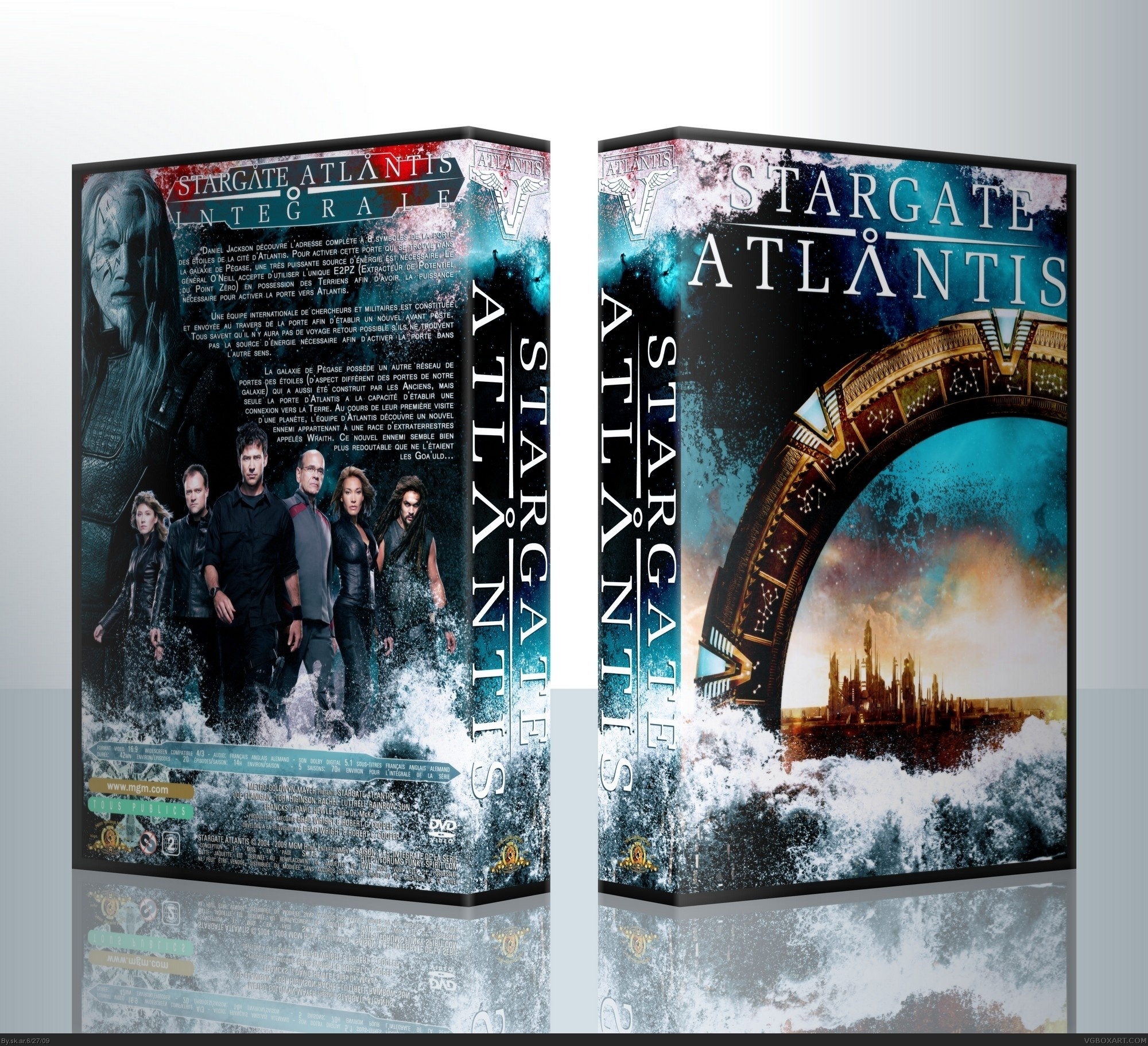 Stargate Atlantis box cover