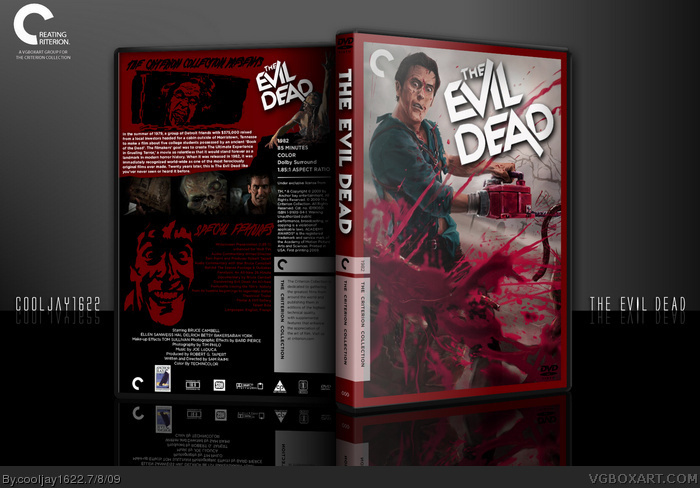 The Evil Dead box art cover