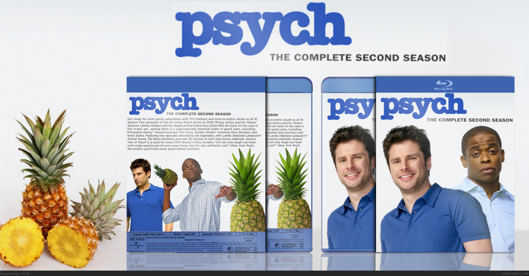 Psych: The Complete Second Season box cover