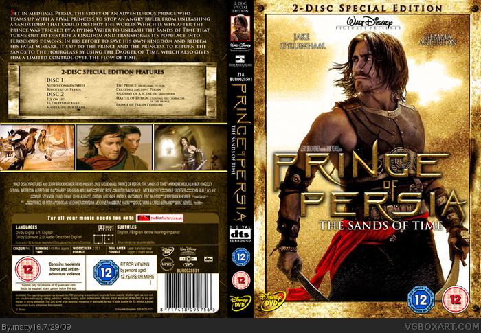 Prince of Persia: The Sands of Time box art cover