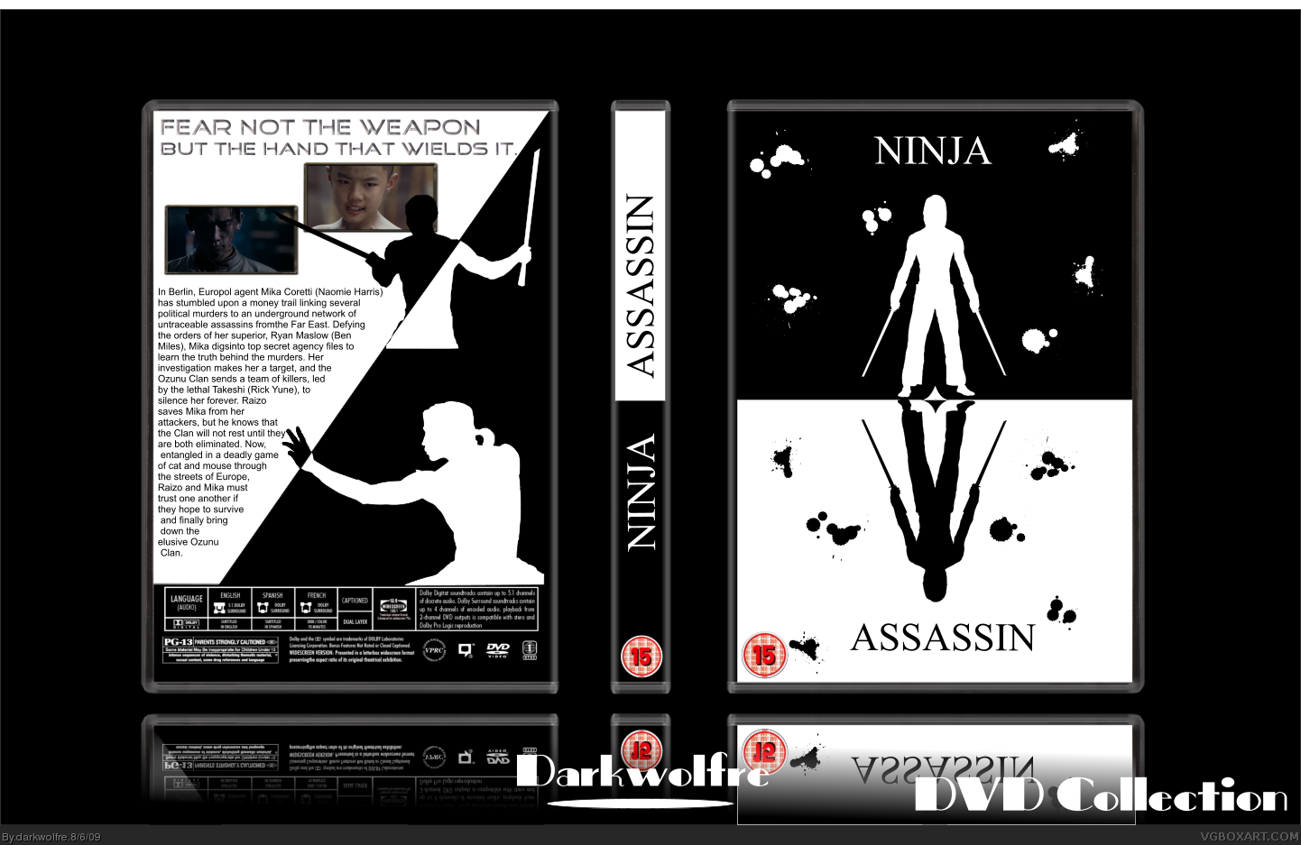 Ninja Assassin box cover