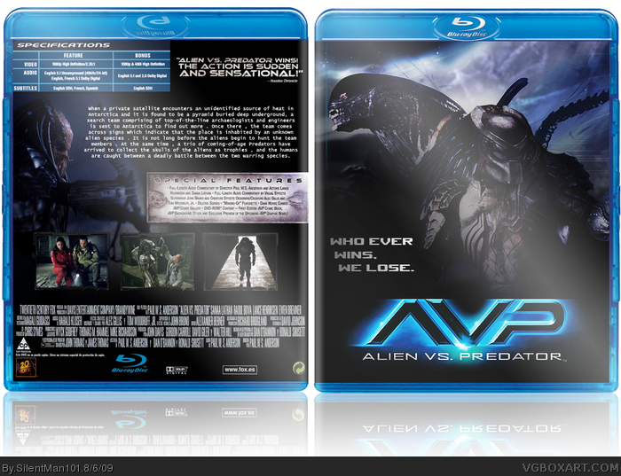 AVP: Alien Vs. Predator box art cover