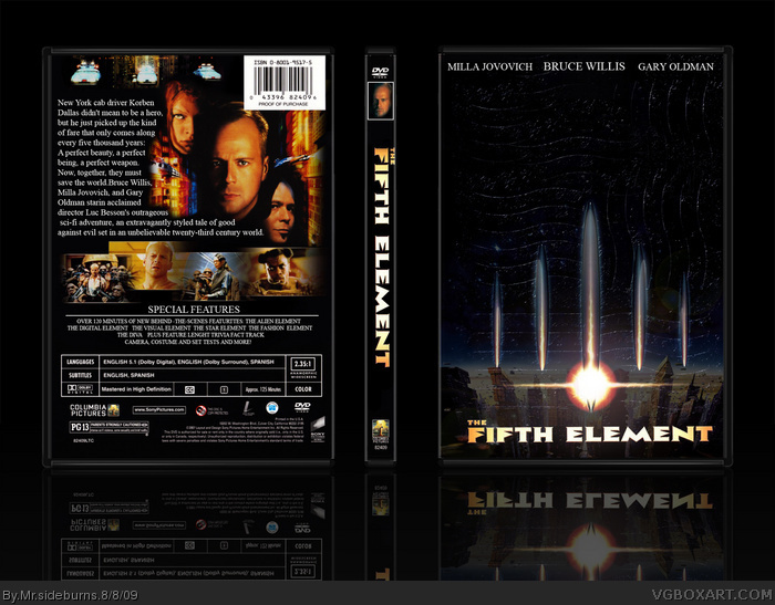 The Fifth Element box art cover