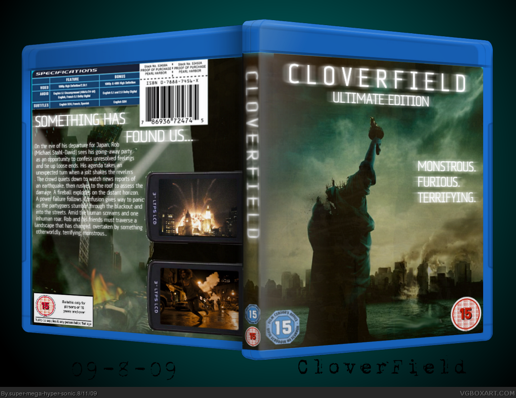 Cloverfield box cover