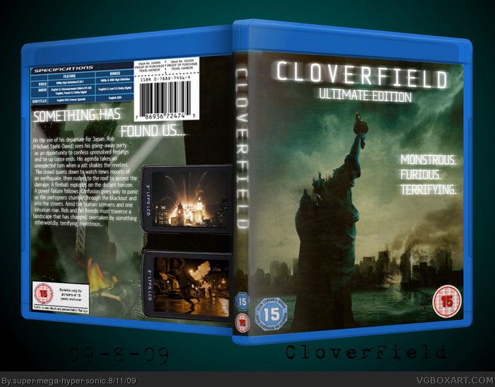 Cloverfield box art cover