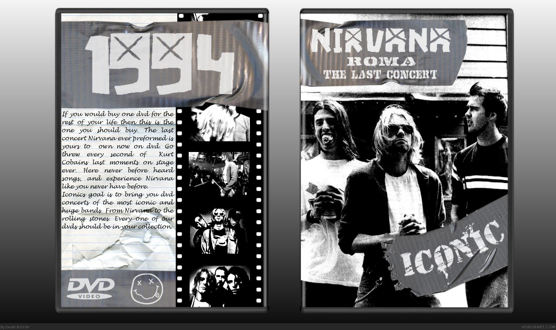 Nirvana: Roma (The Last Concert) box cover