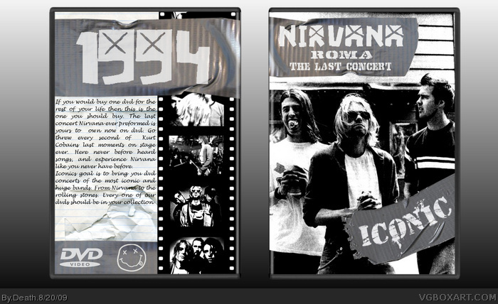 Nirvana: Roma (The Last Concert) box art cover