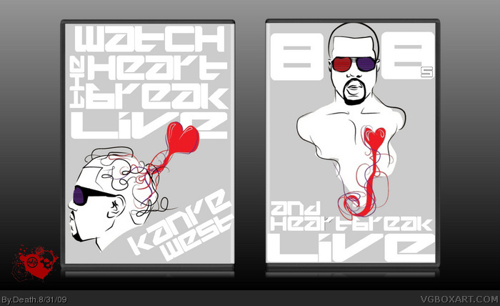 Kanye West: 808's and Heartbreak Live box art cover