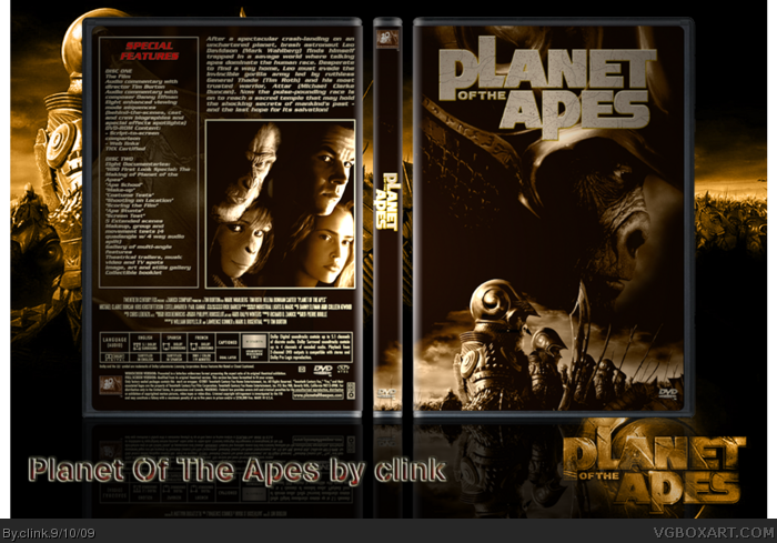 Planet Of The Apes box art cover