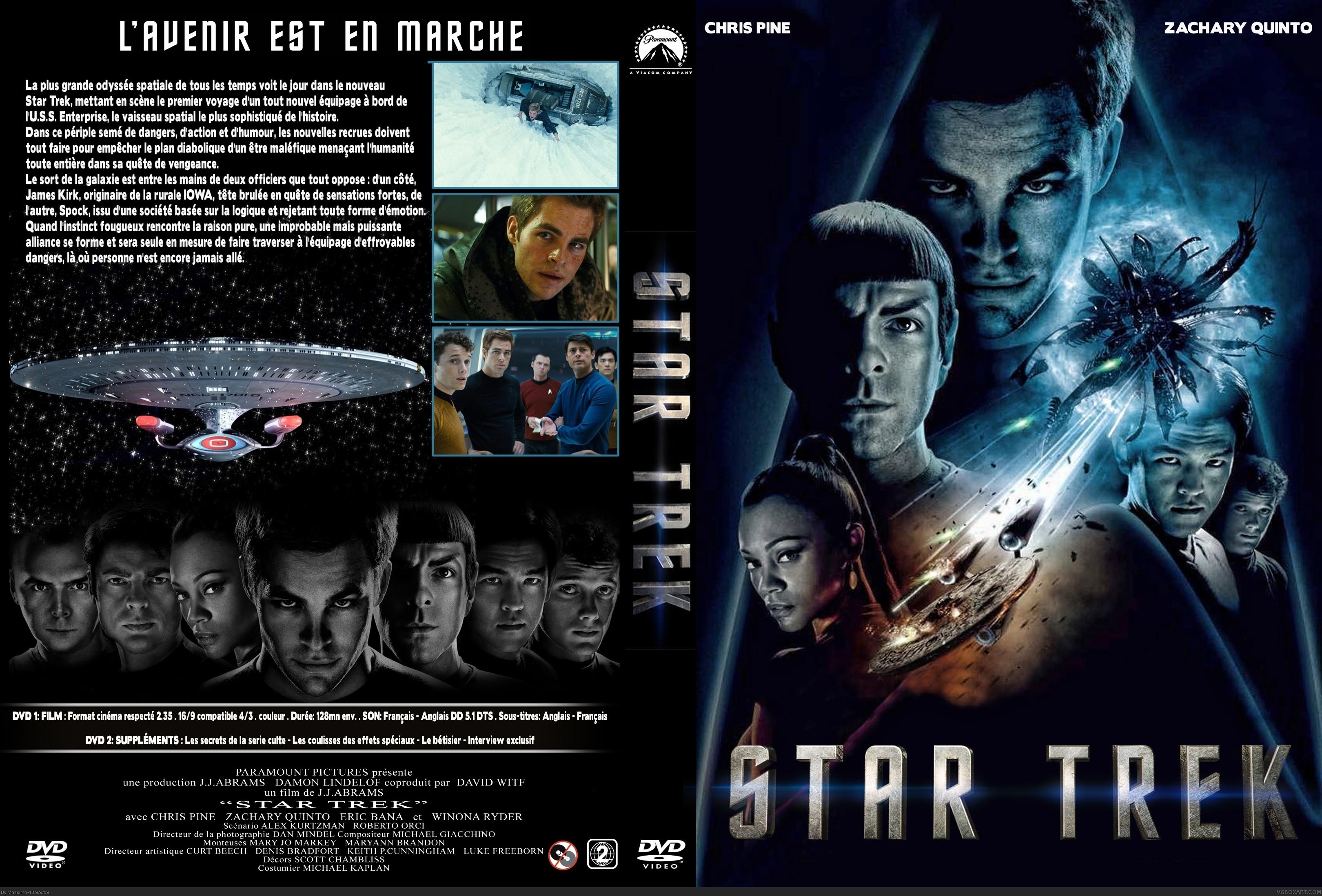 Star Trek box cover