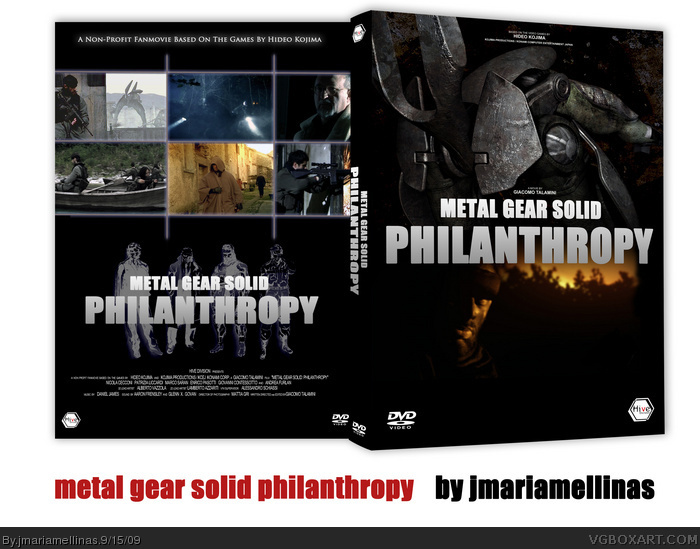 Metal Gear Solid: Philanthropy box art cover