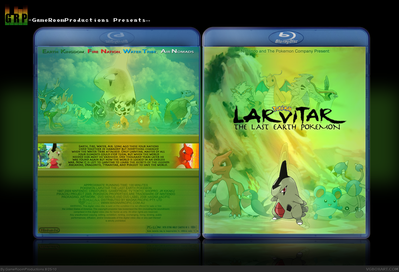 Larvitar: The Last Earth Pokemon box cover