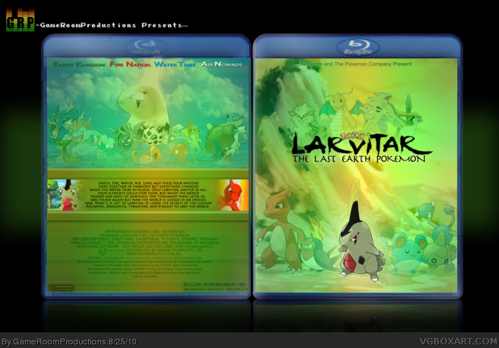 Larvitar: The Last Earth Pokemon box art cover