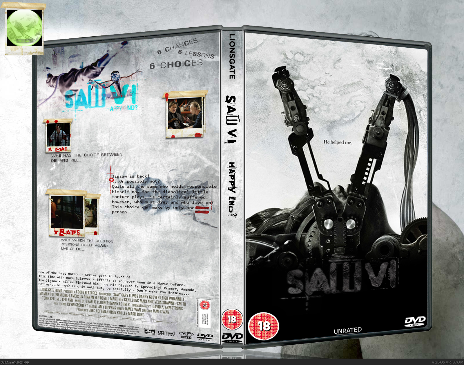 SAW VI box cover