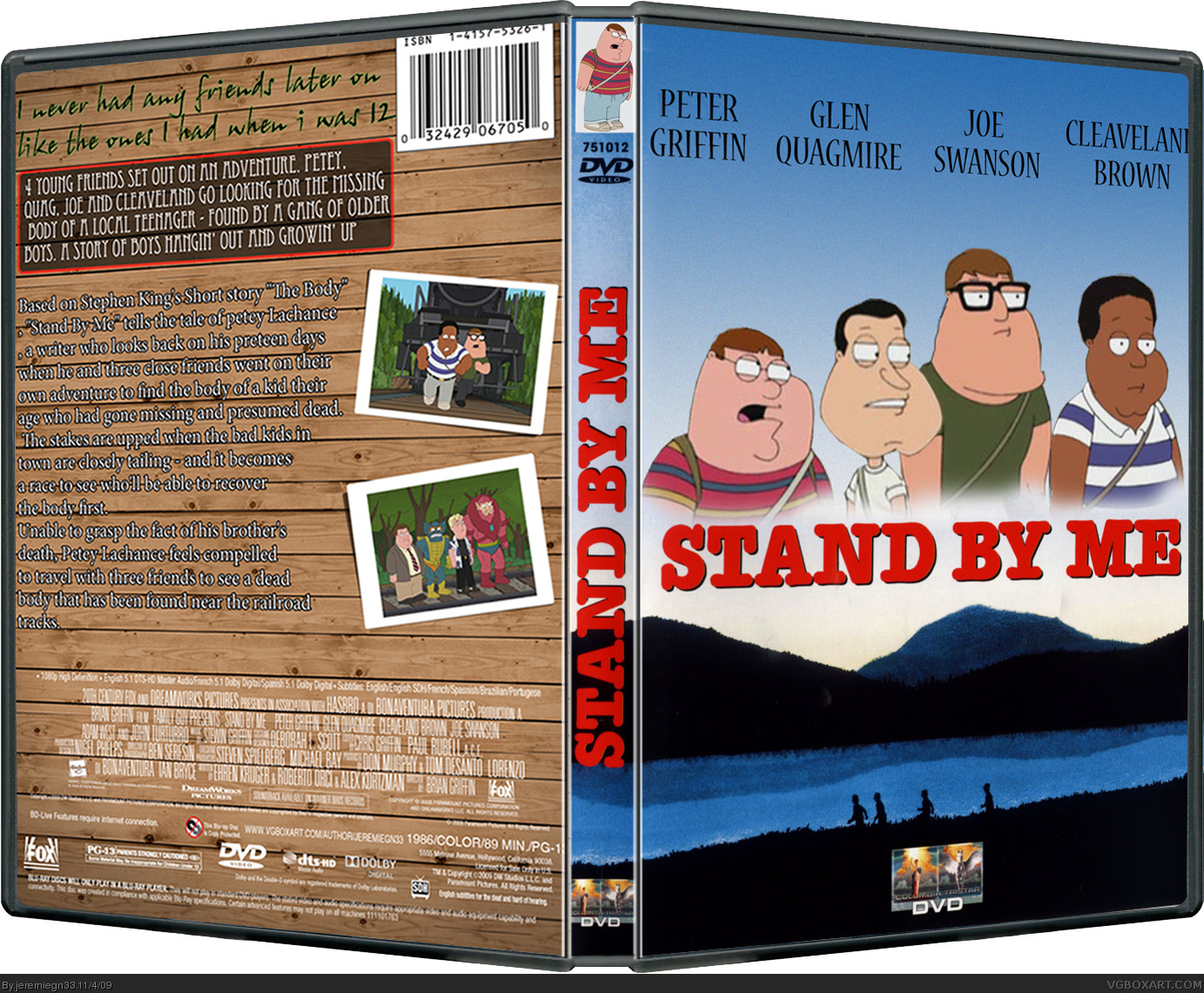 Family Guy Presents : Stand by Me box cover
