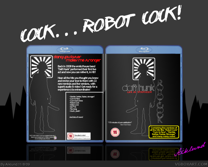 Daft Hunk Live in Stockholm: Robot Cock box art cover