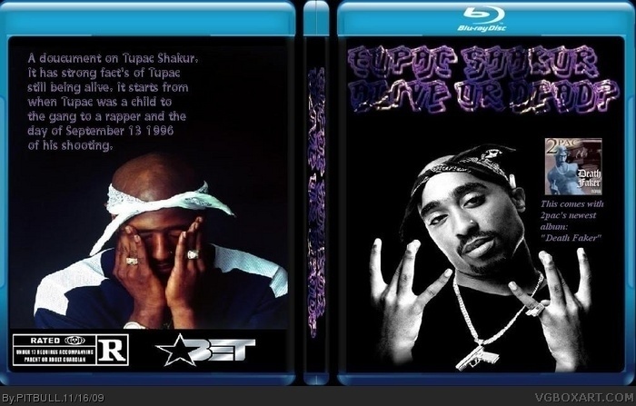 Tupac Shakur Alive or Dead? box art cover