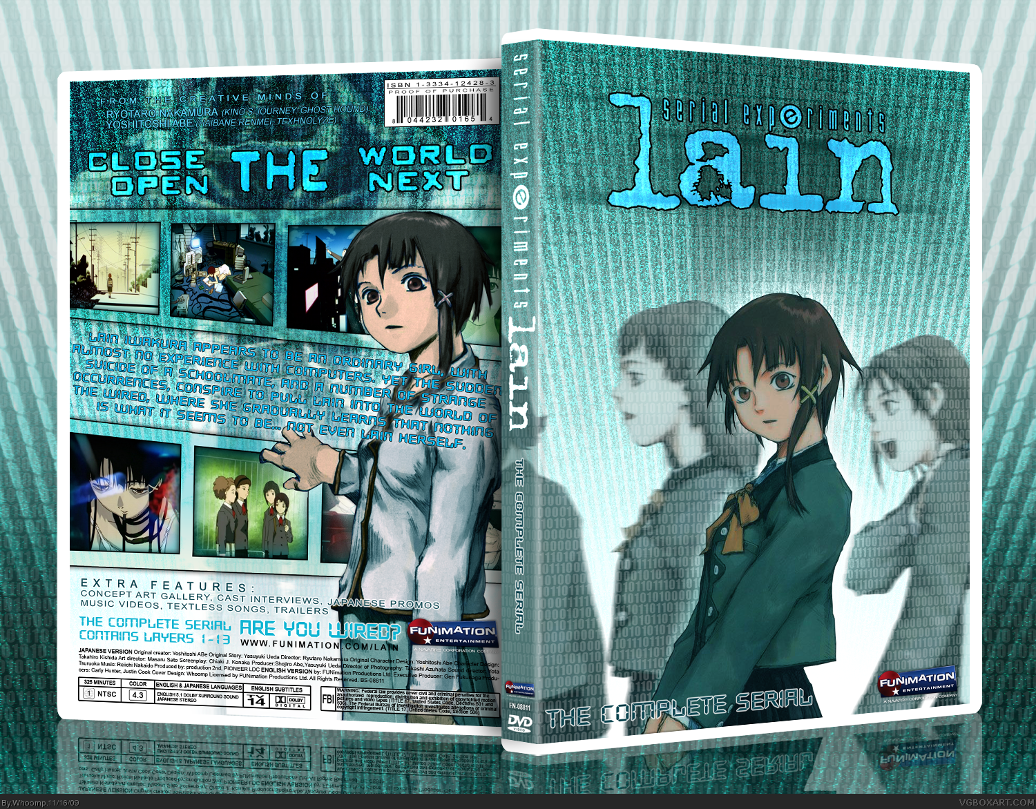 Serial Experiments Lain: The Complete Serial box cover