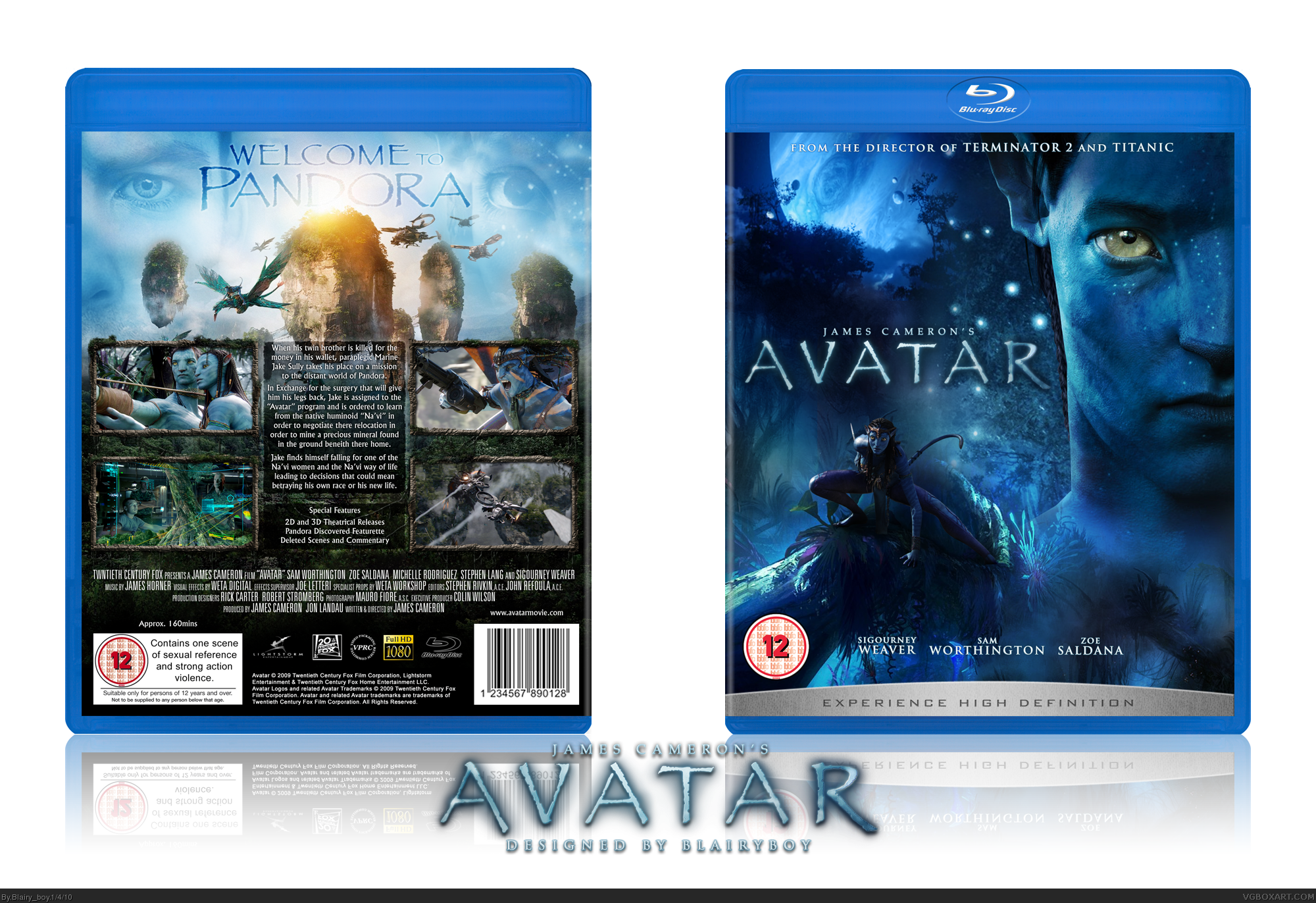 James Cameron's Avatar box cover