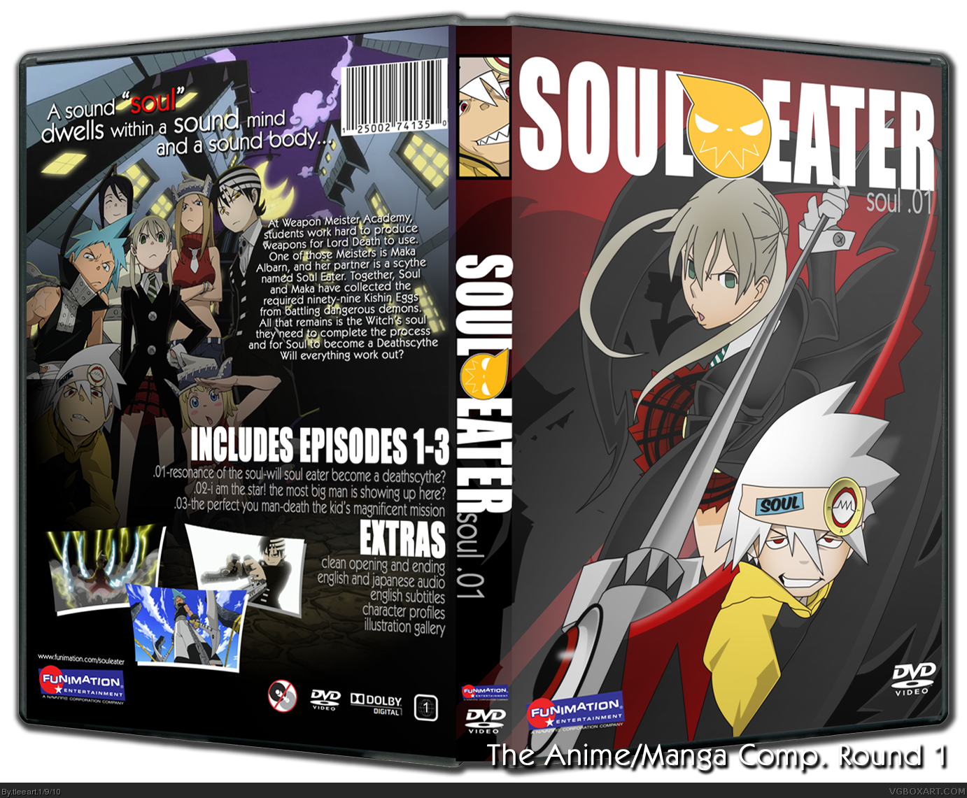 Soul Eater Vol. 1 box cover