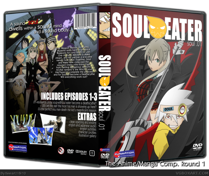Soul Eater Vol. 1 box art cover