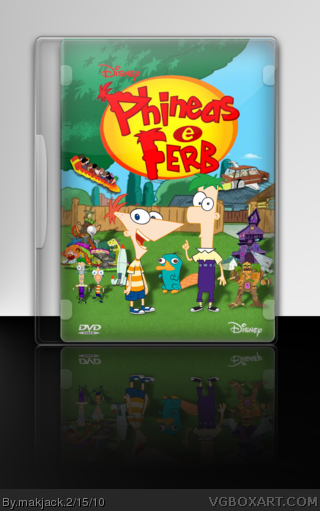 Phineas And Ferb box cover