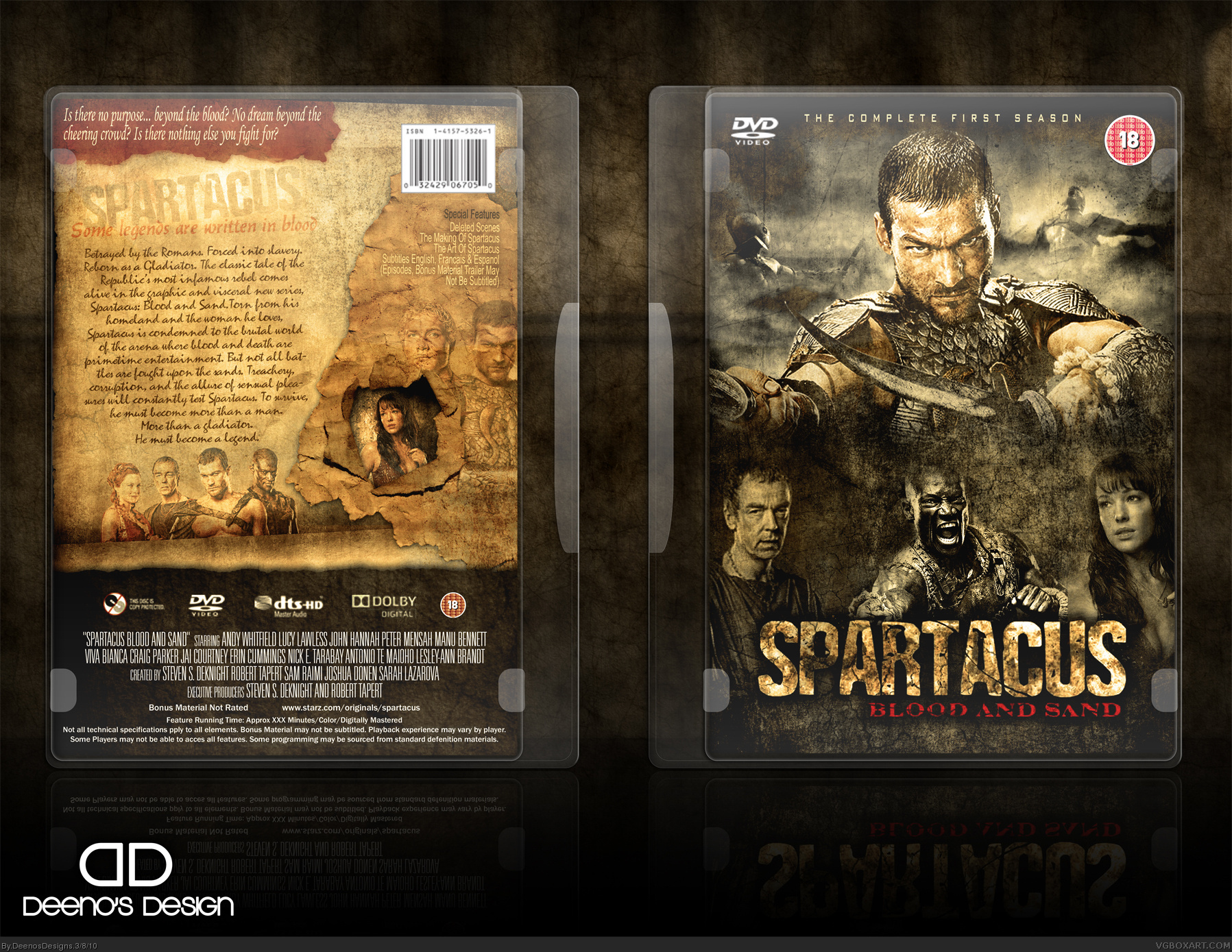 Spartacus box cover