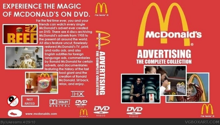 McDonald's Advertising: The Complete Collection box art cover