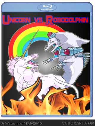 Unicorn vs. Robodolphin box cover
