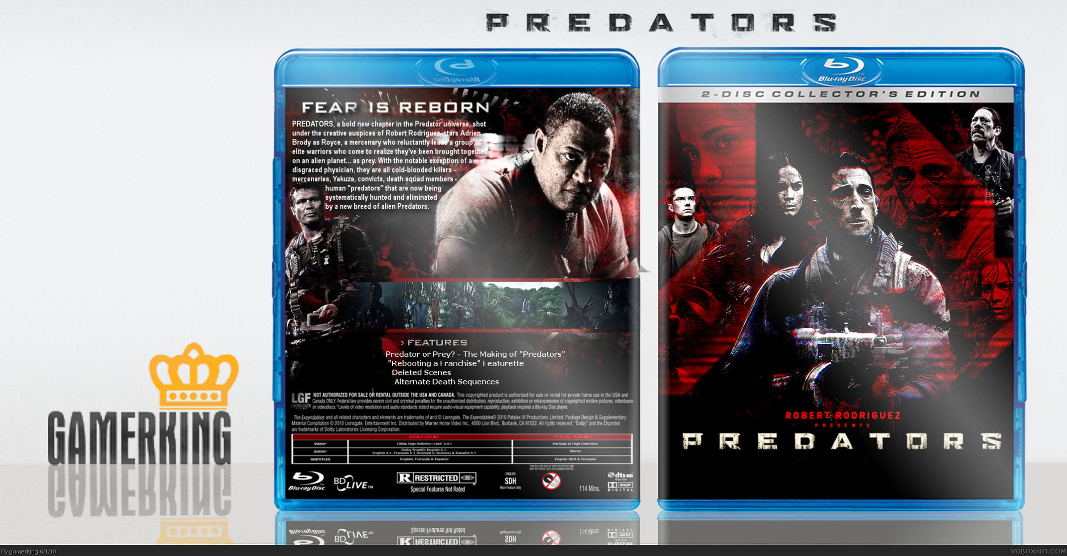 Predators box cover