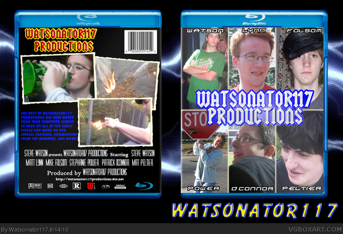 Watsonator117 Productions box art cover