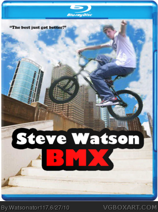 Steve Watson BMX box cover