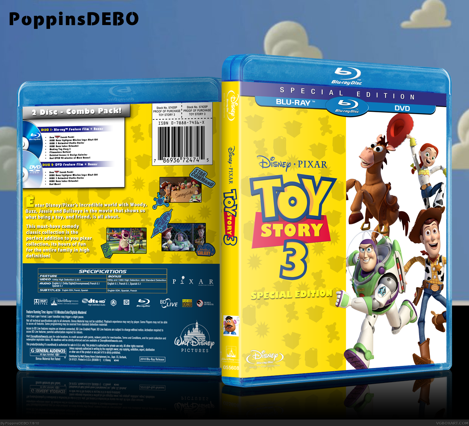 Toy Story 3 box cover