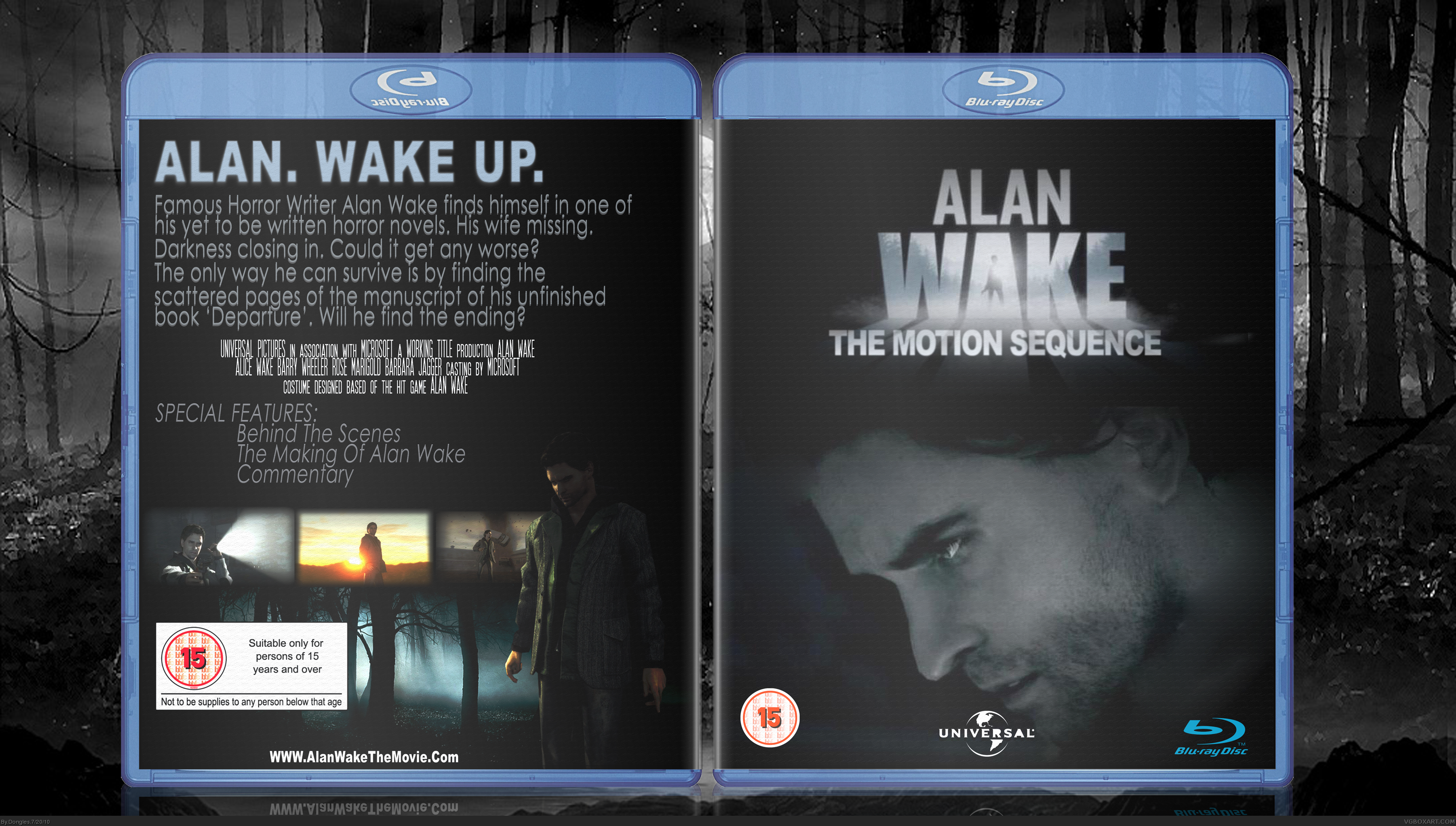 Alan Wake The Motion Sequence box cover