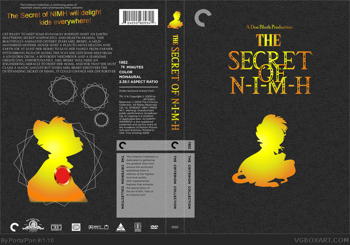 The Secret of N-I-M-H box art cover