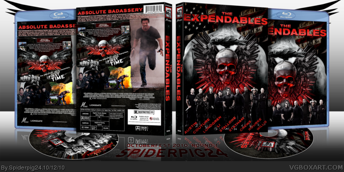 The Expendables box art cover