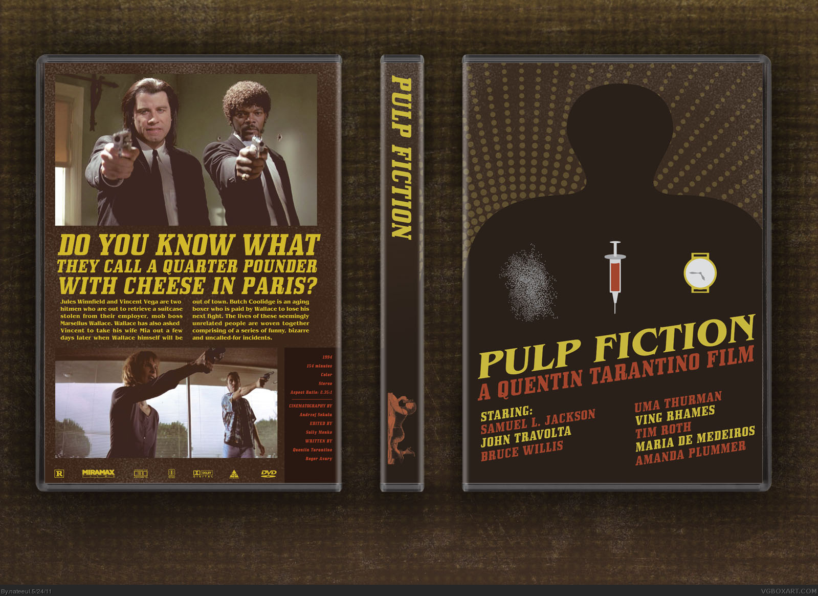 Pulp Fiction box cover