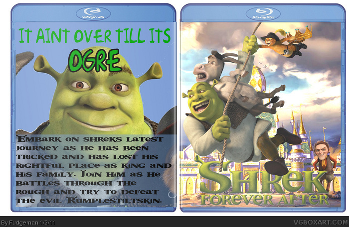 Shrek Forever After box art cover