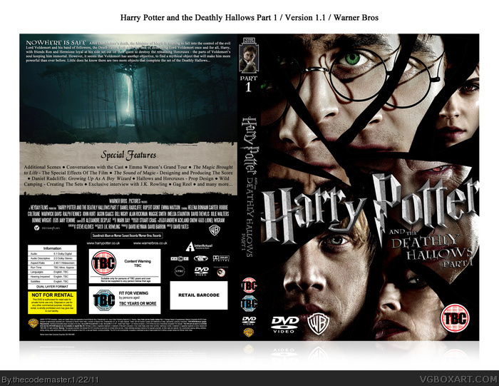 Harry Potter and the Deathly Hallows: Part 1 box art cover