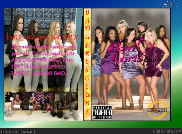 Bad Girls Club Season 3 DVD box art cover
