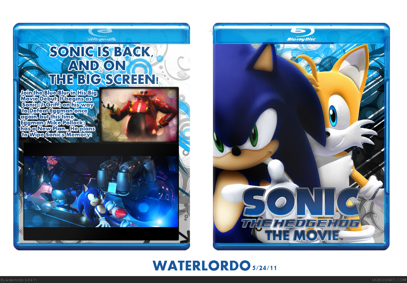 Sonic The Hedgehog: The Movie box cover