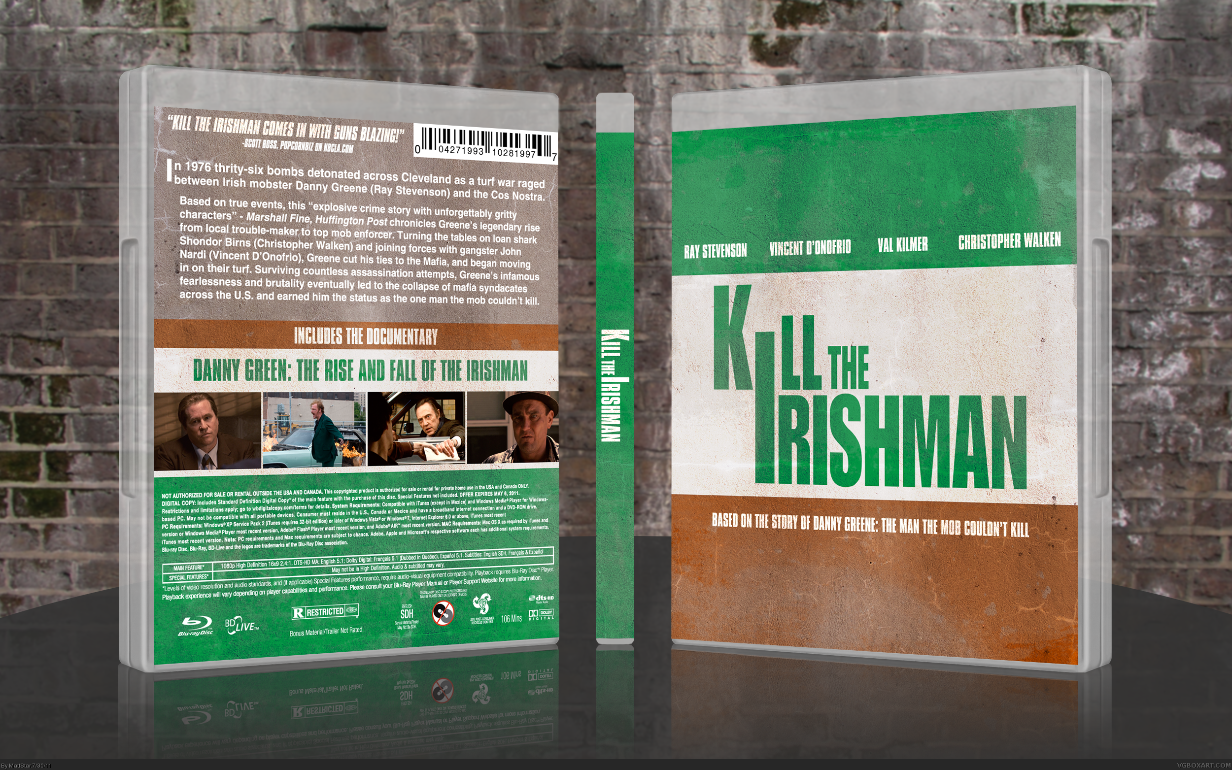 Kill The Irishman box cover